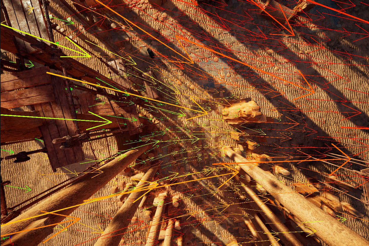 Реалистичный ветер